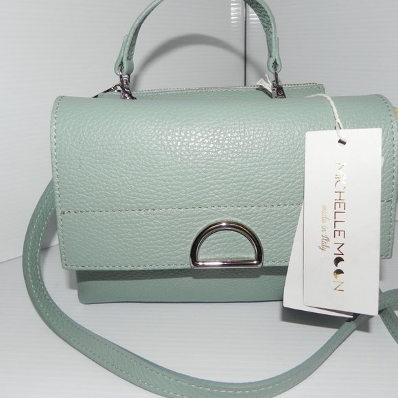 MICHELLE MOON Small Double-Sided Purse,100% Leather, Made in Italy. - Picture 7 of 7